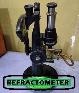 refractometer sop materials|refractometer soap.